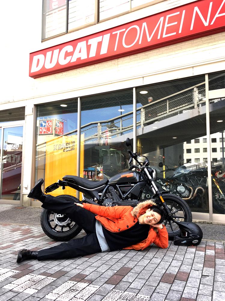ドゥカティオーナー誕生　 SCRAMBLER  Sixty2 HUSHTAG