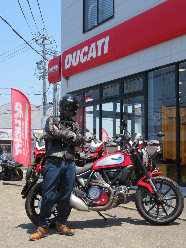 ドゥカティオーナー誕生 SCRAMBLER ICON