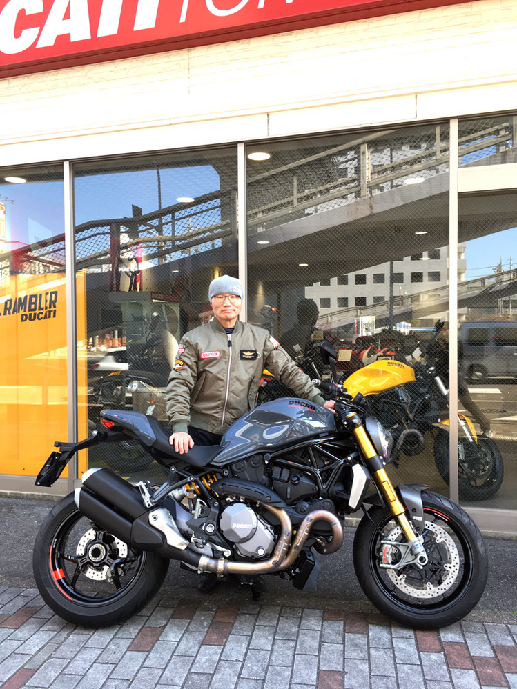 ドゥカティオーナー誕生 M1200S - de