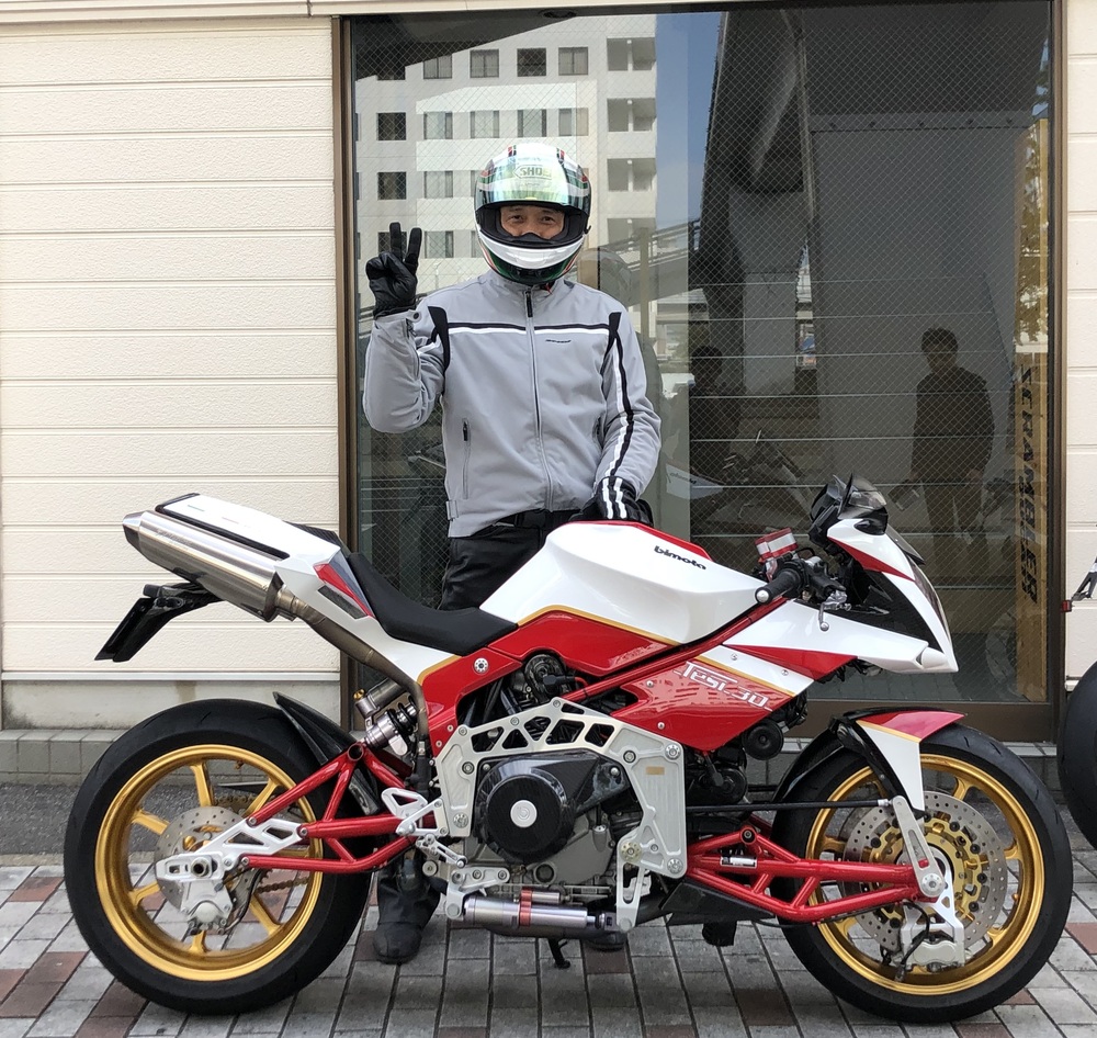 オーナー誕生 bimota TESI 3D Concept