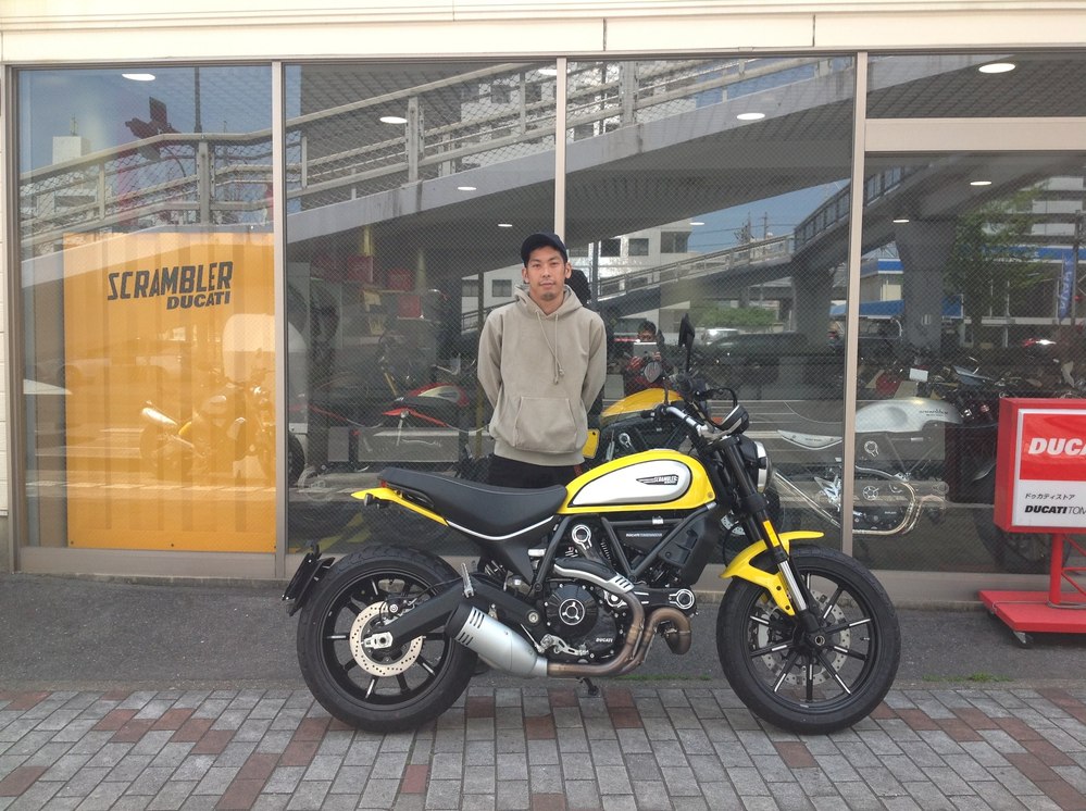 ドゥカティオーナー誕生　 SCRAMBLER  ICON