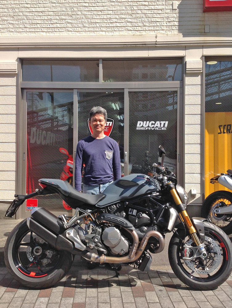 ドゥカティオーナー誕生　M1200S