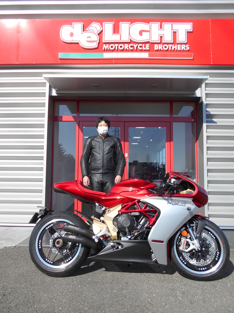 MV AGUSTAオーナー誕生　SUPERVELOCE800 Serie Oro　