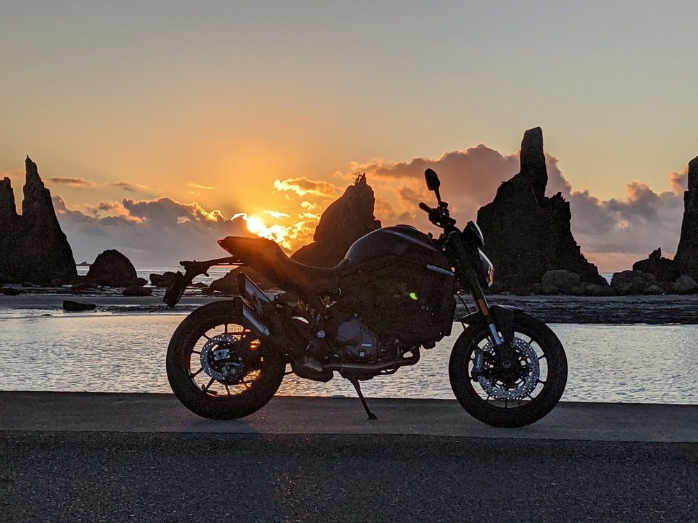 試乗車慣らしツーリング「New MONSTER編」