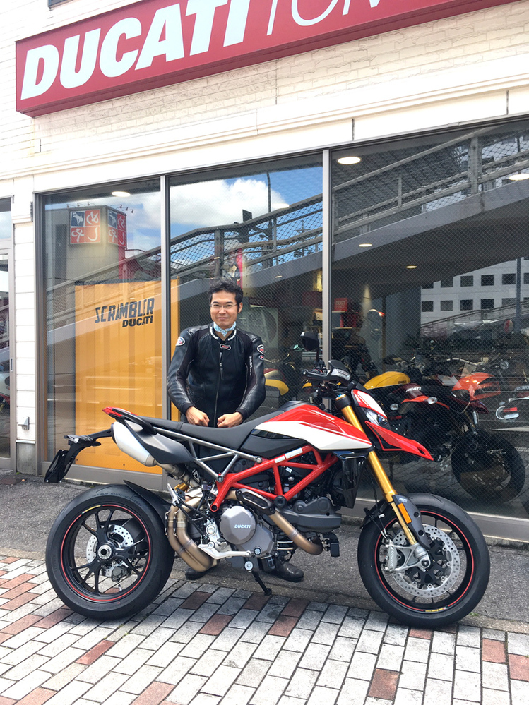 ドゥカティオーナー誕生　HYPERMOTARD950SP